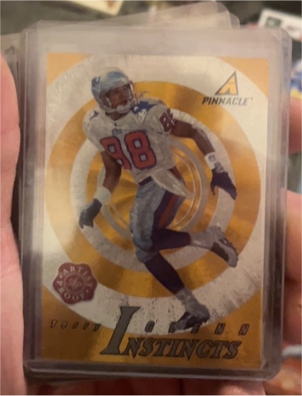1997 Pinnacle Trophy Collection #P93 Terry Glenn — front