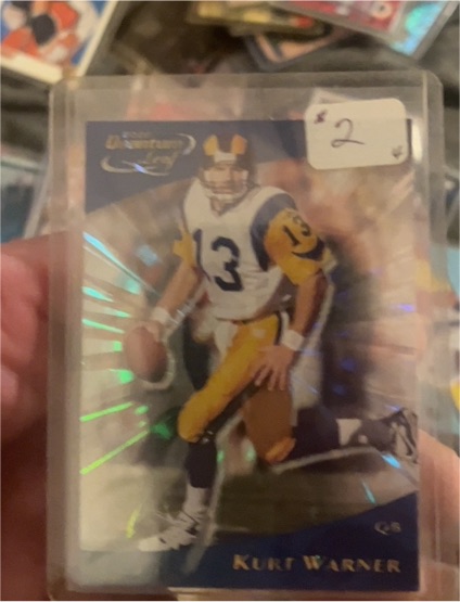 1999 Fleer #13 Kurt Warner — front