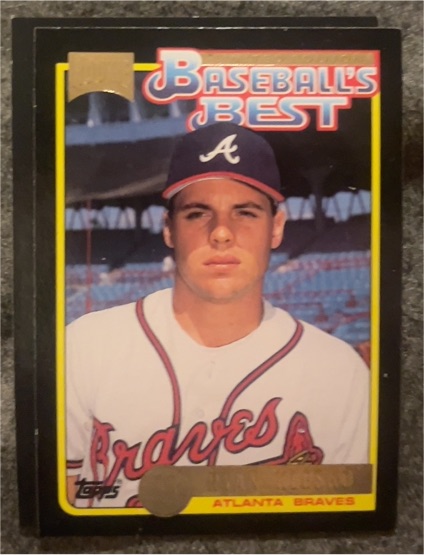 1992 Topps McDonald's Baseball's Best #39 Ryan Klesko — front