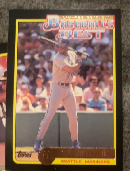 1992 Topps McDonald's Baseball's Best #8 Ken Griffey Jr — front