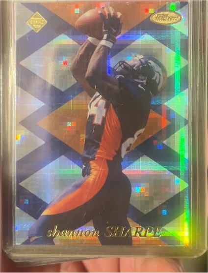 1998 Collector's Edge Masters #SM3 Shannon Sharpe — front