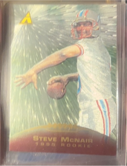 1995 Pacific #1995 Rookie Steve McNair — front