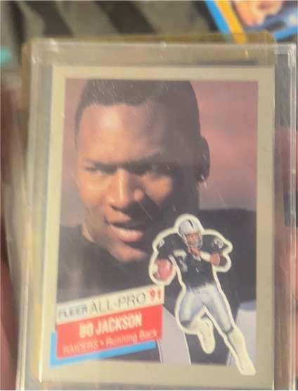 1991 Fleer All-Pro #10 Bo Jackson — front