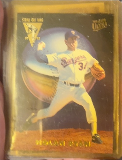 1993 Fleer Ultra Strikeout Kings #4 Nolan Ryan — front