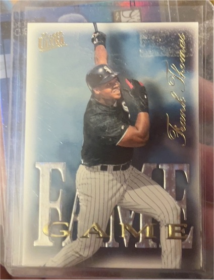 1997 Fleer Ultra #2 Frank Thomas Fame Game — front