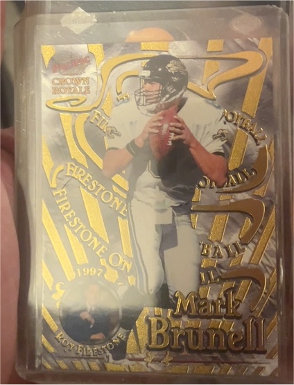 1997 Pacific Crown Royale #10 Mark Brunell — front