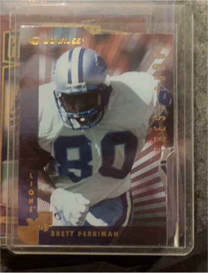 1991 Pro Set #80 Brett Perriman — front