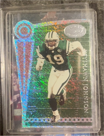 1999 Donruss Chain Reaction #7A Keyshawn Johnson — front