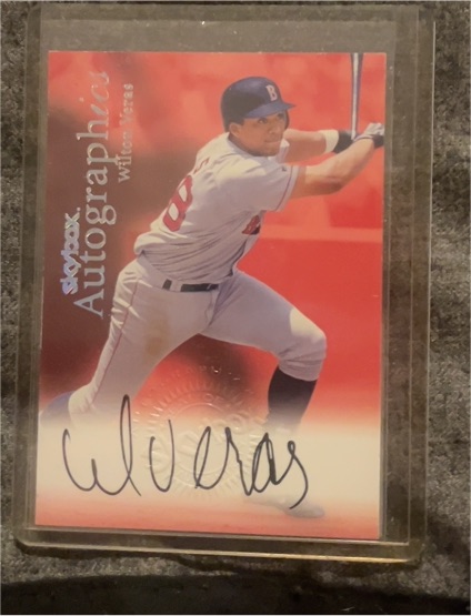 2000 Skybox Autographics #122 Wilton Veras — front