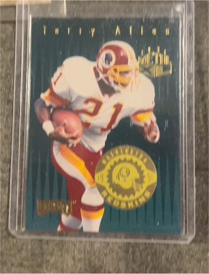 1996 Playoff Absolute #XL15 Terry Allen — front
