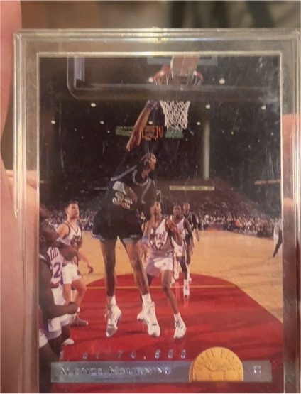 1993 Classic Draft Picks #LP10 Alonzo Mourning Limited Prints — front