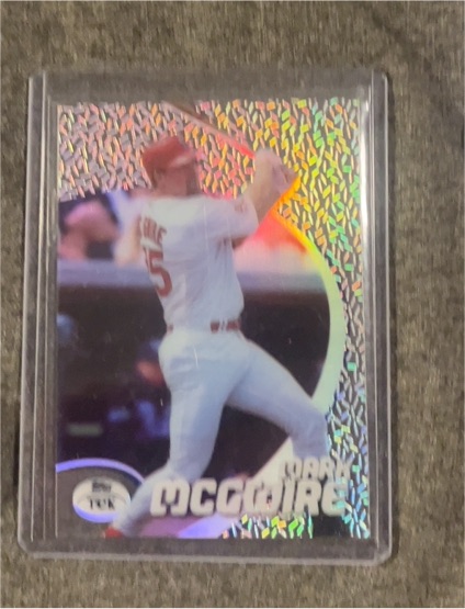1998 Topps Tek #5 Mark McGwire — front