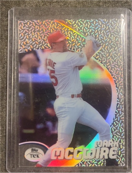 1998 Topps Tek #19 Mark McGwire — front