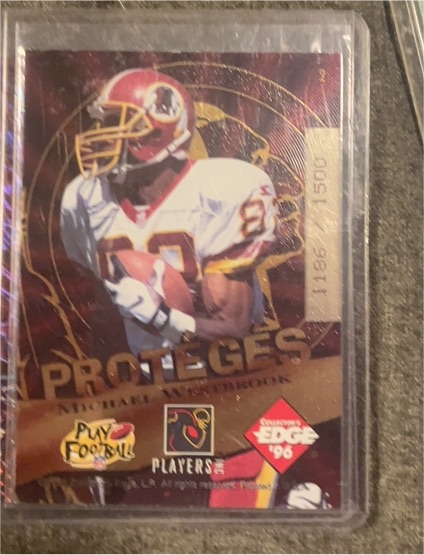 1996 Collector's Edge Proteges #2 Michael Westbrook — front