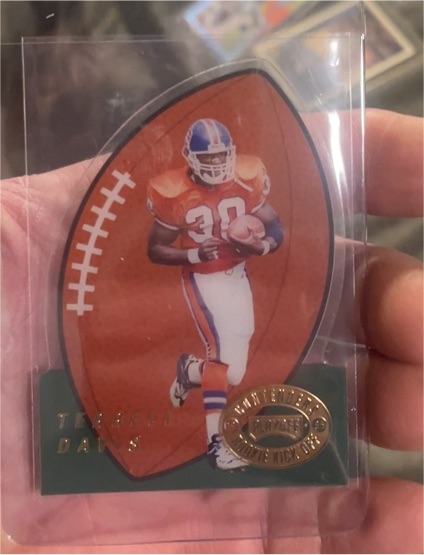 1995 Playoff Contenders Rookie Kick Off #RKO 30 Terrell Davis — front