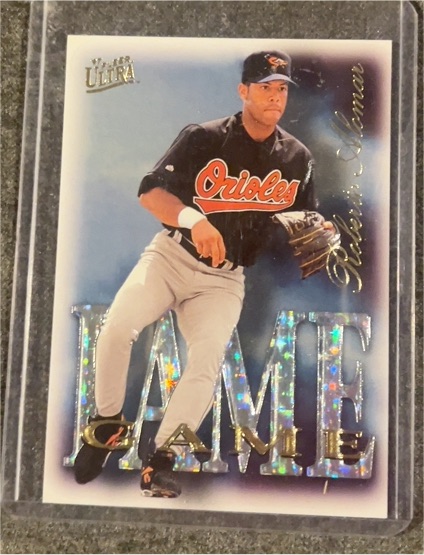 1997 Ultra #15 Roberto Alomar Fame Game — front