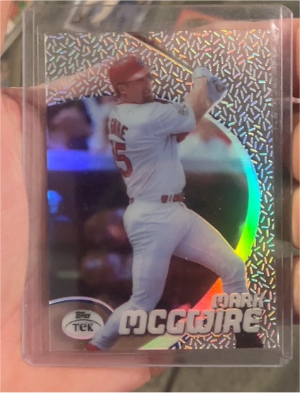 1998 Topps Tek #71 Mark McGwire — front