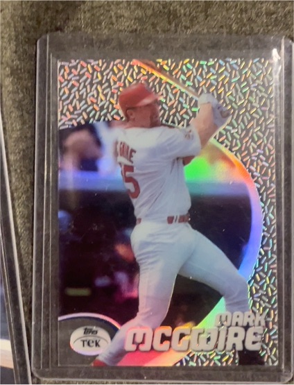 1998 Topps Tek #5 Mark McGwire — front