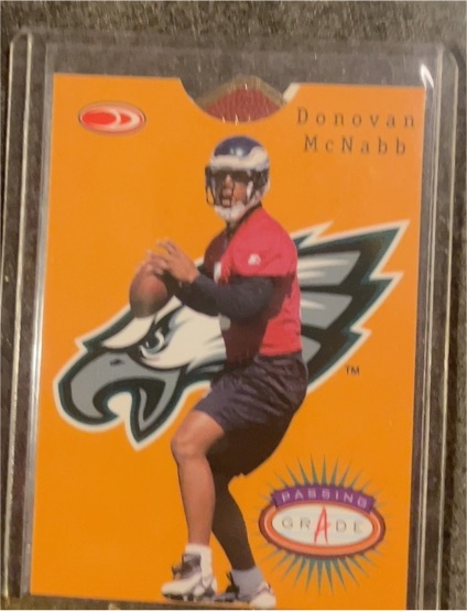 1999 Donruss Preferred QBC Passing Grade #7 Donovan McNabb — front