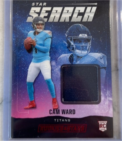 2025 Panini Rookies & Stars Star Search #SS-CWD Cam Ward — front