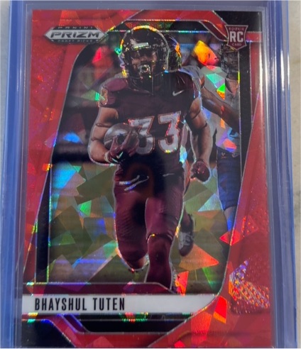 2025 Panini Prizm Draft Picks #66 Bhayshul Tuten — front