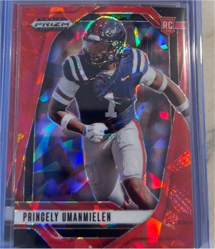2025 Panini Prizm Draft Picks #92 Princely Umanmielen — front