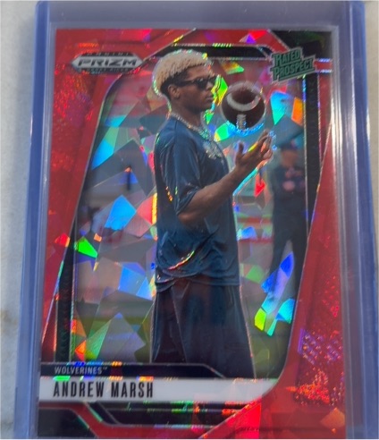 2025 Panini Prizm Draft Picks #157 Andrew Marsh — front