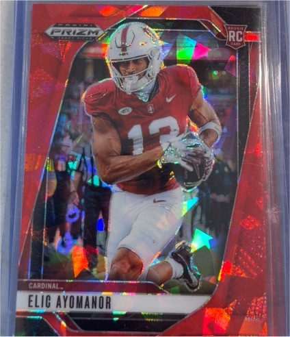 2025 Panini Prizm Draft Picks #115 Elic Ayomanor — front