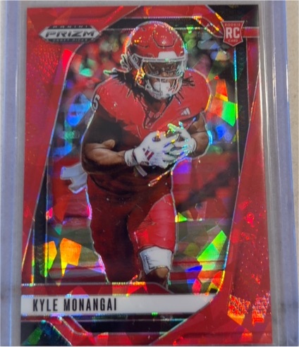 2025 Panini Prizm Draft Picks #108 Kyle Monangai — front