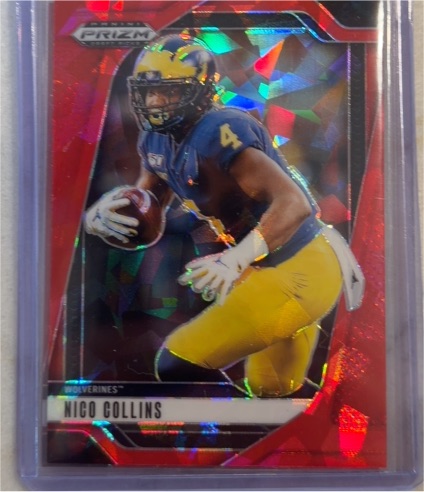 2024 Panini Prizm #4 Nico Collins — front