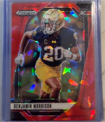 2025 Panini Prizm Draft Picks #75 Benjamin Morrison — front