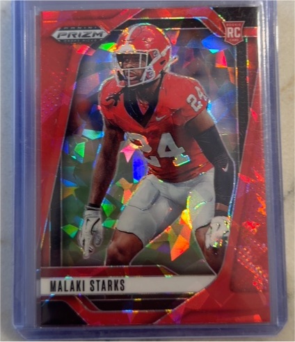 2025 Panini Prizm Draft Picks #32 Malaki Starks — front