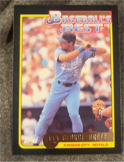 1992 Topps McDonald's Baseball's Best #6 George Brett — front