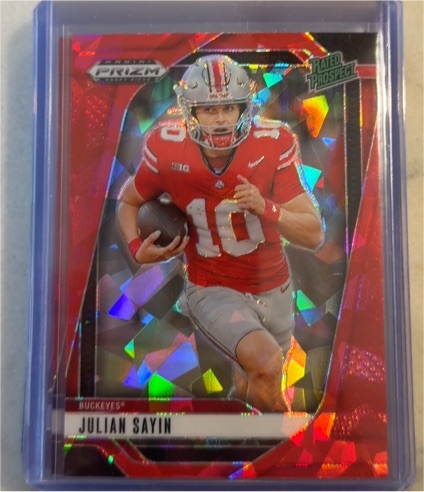 2025 Panini Prizm Draft Picks #161 Julian Sayin — front