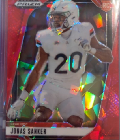 2025 Panini Prizm Draft Picks #142 Jonas Sanker — front
