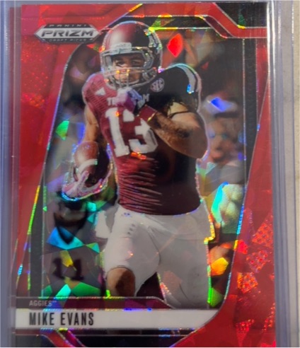 2025 Panini Prizm Draft Picks #11 Mike Evans — front