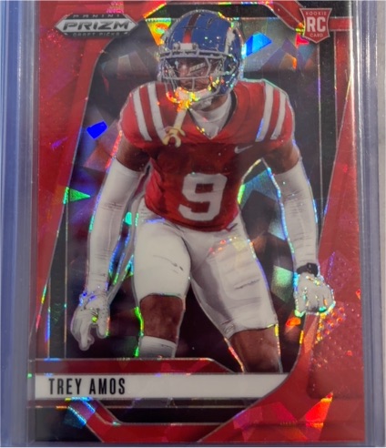 2025 Panini Prizm Draft Picks #89 Trey Amos — front