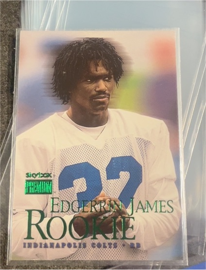 1999 SkyBox Premium #222 Edgerrin James — front