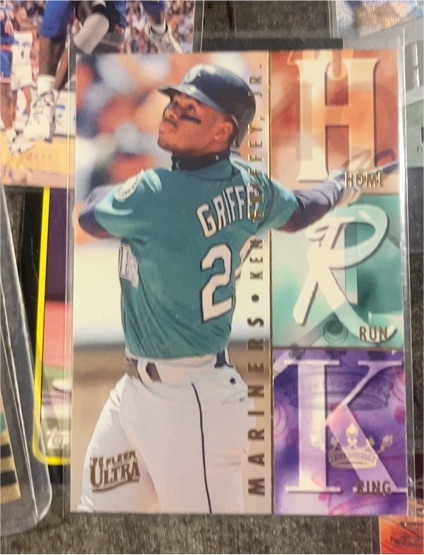 1995 Fleer Ultra #1 Ken Griffey Jr. Home Run Kings — front