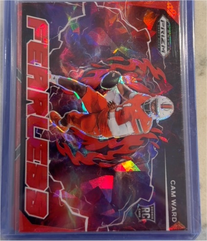 2025 Panini Prizm Draft Picks #F-CWD Cam Ward — front
