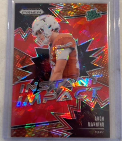 2025 Panini Prizm Draft Picks Instant Impact #II-AMG Arch Manning — front