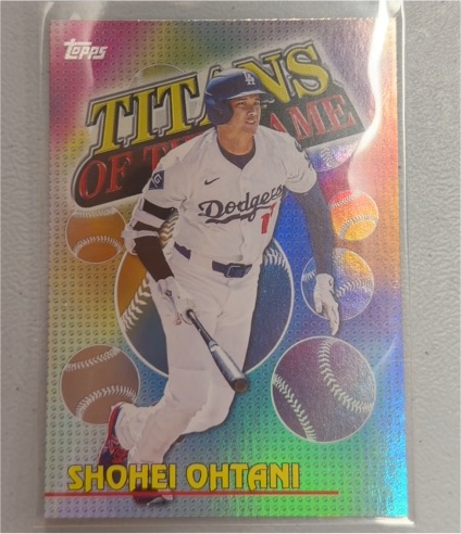 2026 Topps Series 1 #TOG-1 Shohei Ohtani Titans Of The Game — front
