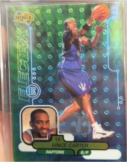 1998-99 Upper Deck Ionix Electrix #65 Vince Carter — front