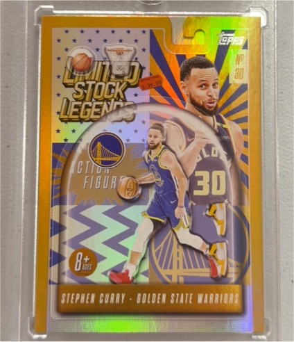 2025-26 Topps #LST-37 Stephen Curry Limited Stock Legends — front