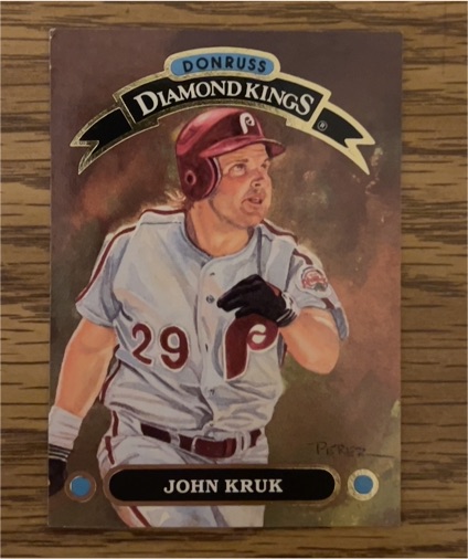 1992 Donruss Diamond Kings #DK-12 John Kruk — front