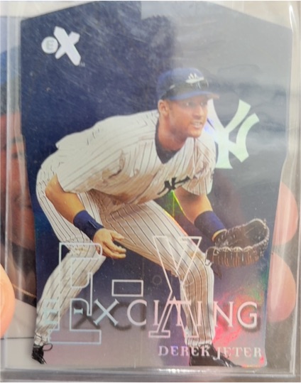 2000 Fleer E-X #7 XT Derek Jeter X - E-Xciting — front