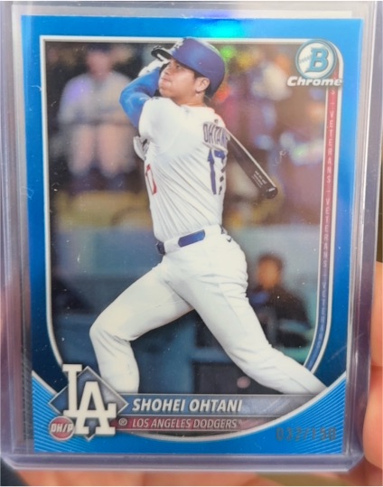 2025 Bowman Chrome #17 Shohei Ohtani — front