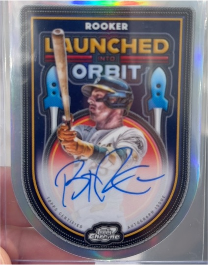 2025 Topps Cosmic Chrome Launched Into Orbit #LIOA-BR Brent Rooker — front