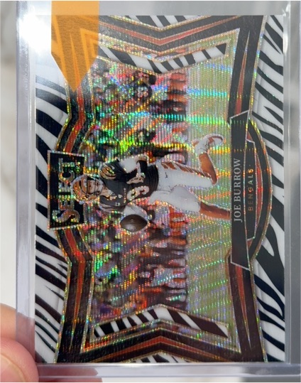 2020 Panini Select #5 Joe Burrow — front