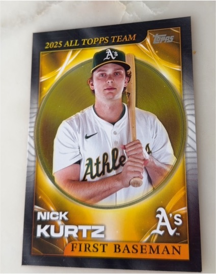 2026 Topps Series 1 #ATT-2 Nick Kurtz — front